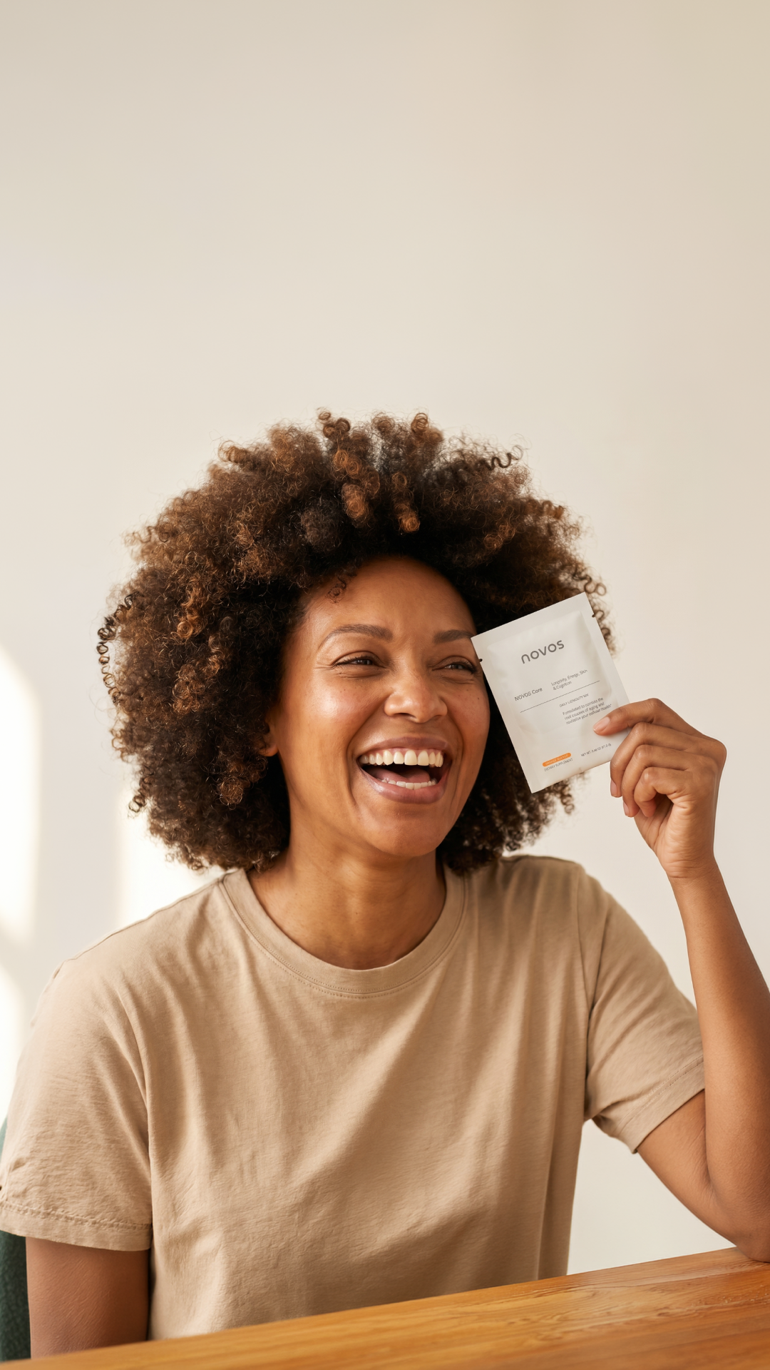 Woman with healthy, radiant skin