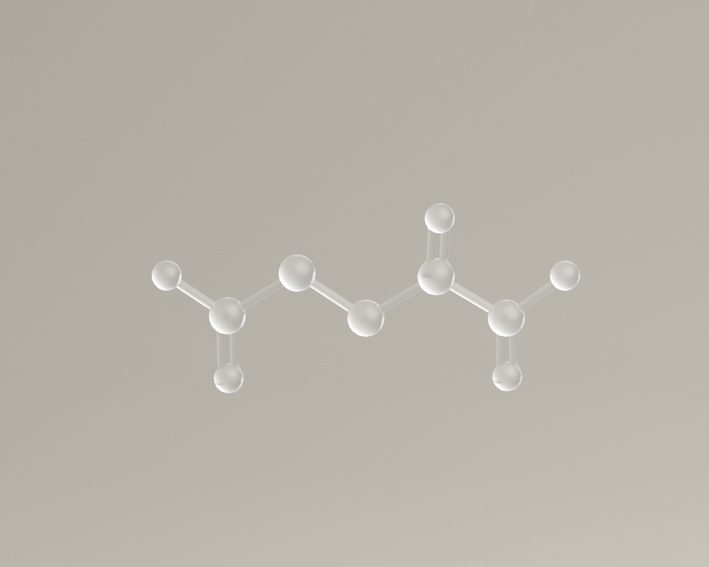 Molecular model of Calcium Alpha-Ketoglutarate