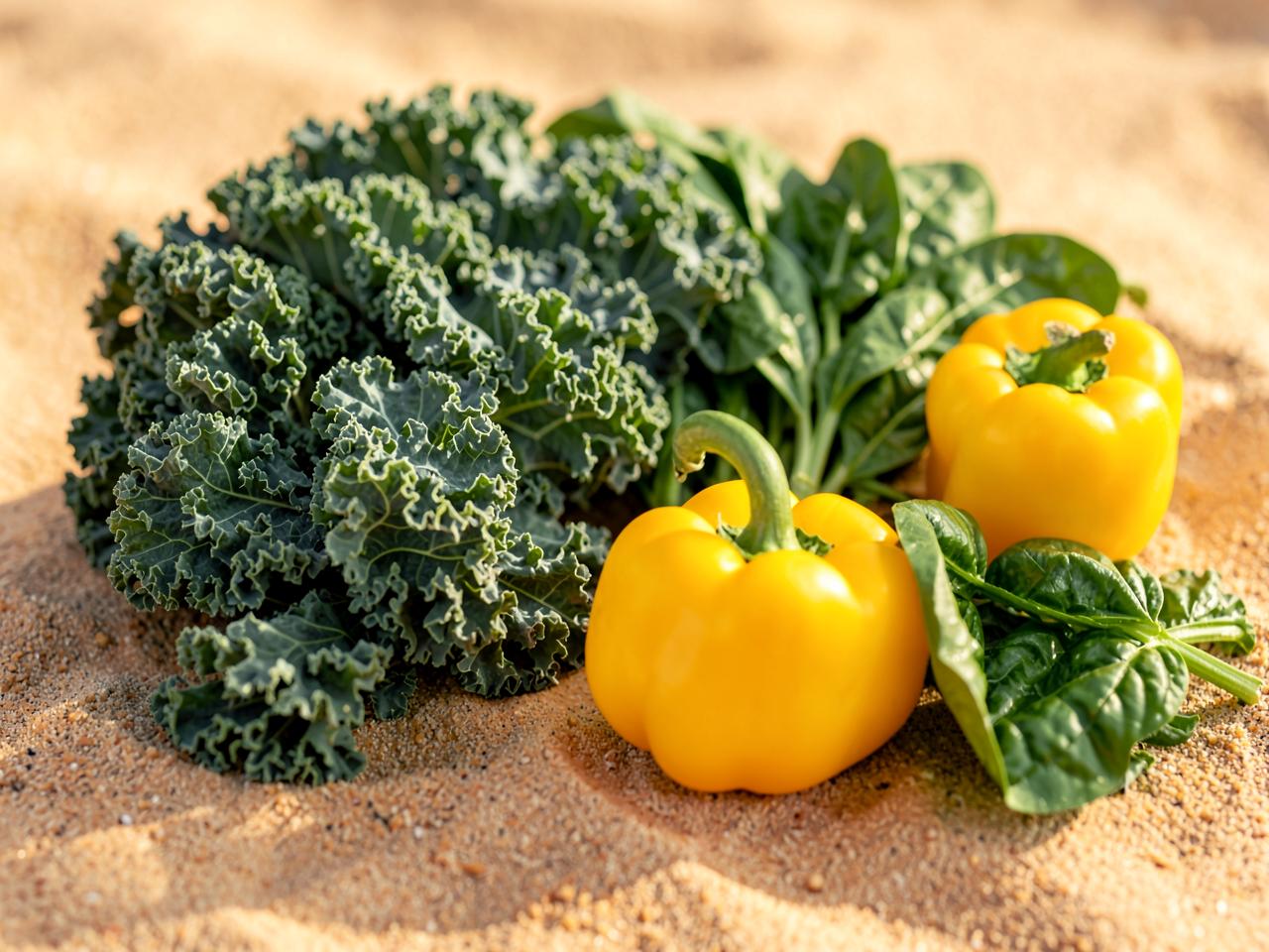Lutein-rich leafy greens