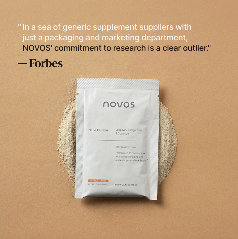Forbes quote on NOVOS commitment to research